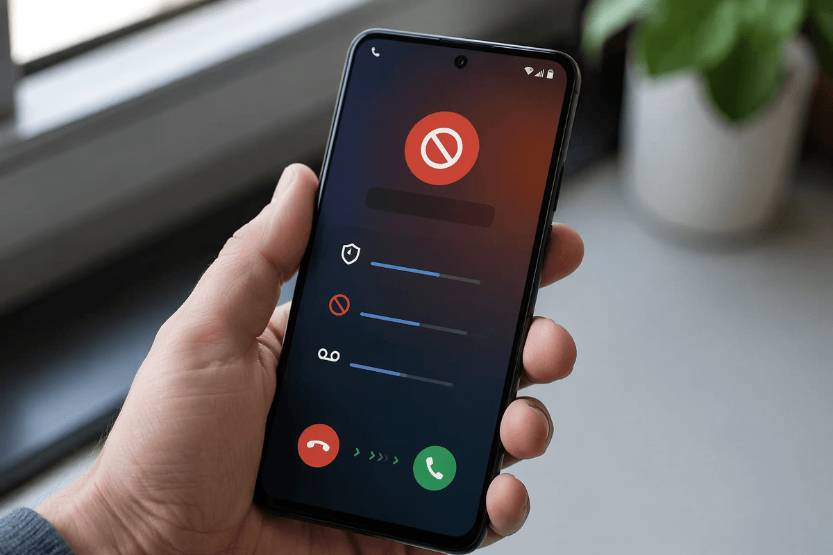 Tips 2–3: Make unknown calls less likely to reach you