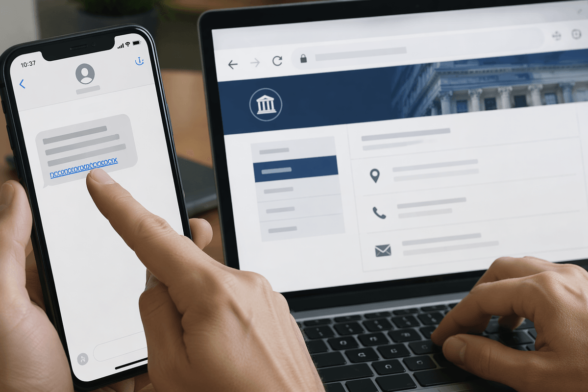 Tip 7: Verify “tax agency” contact the safe way