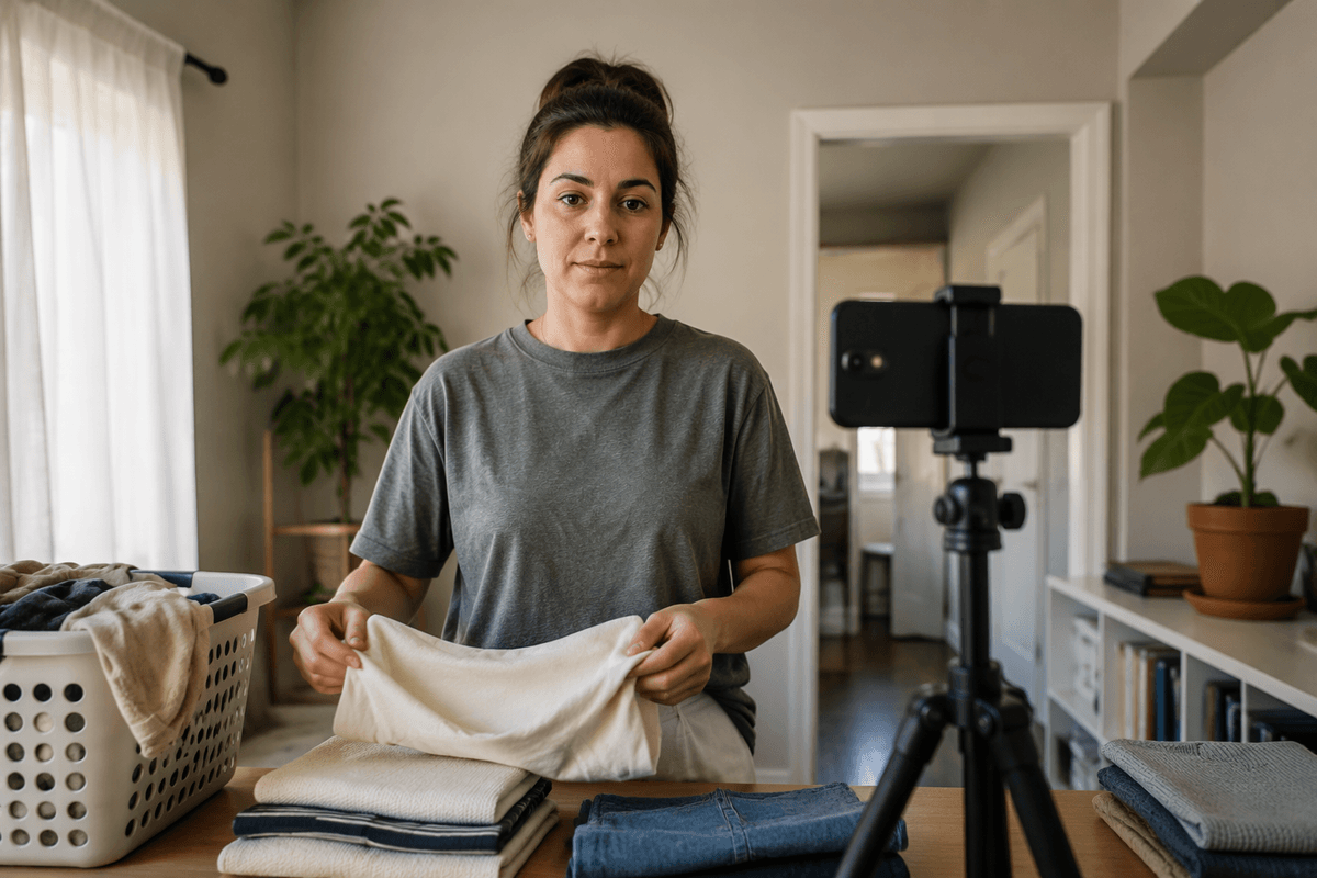 Look and sound confident on camera without acting