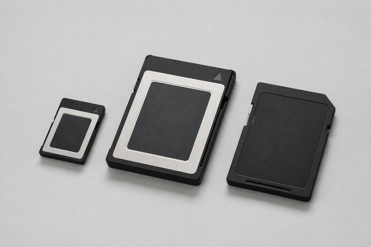 What CFexpress is, and how it differs from SD