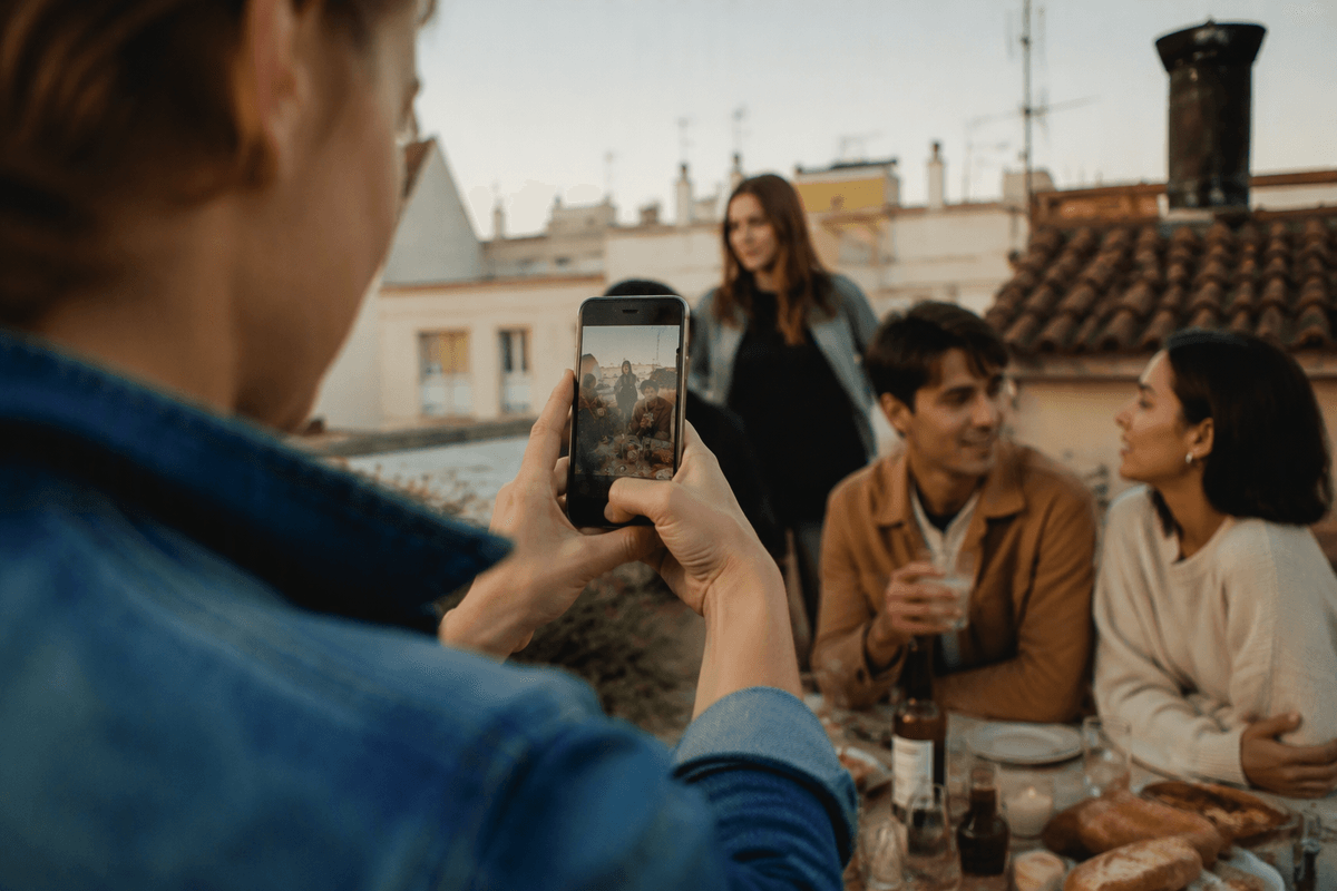 Set up your phone so spontaneity is the default