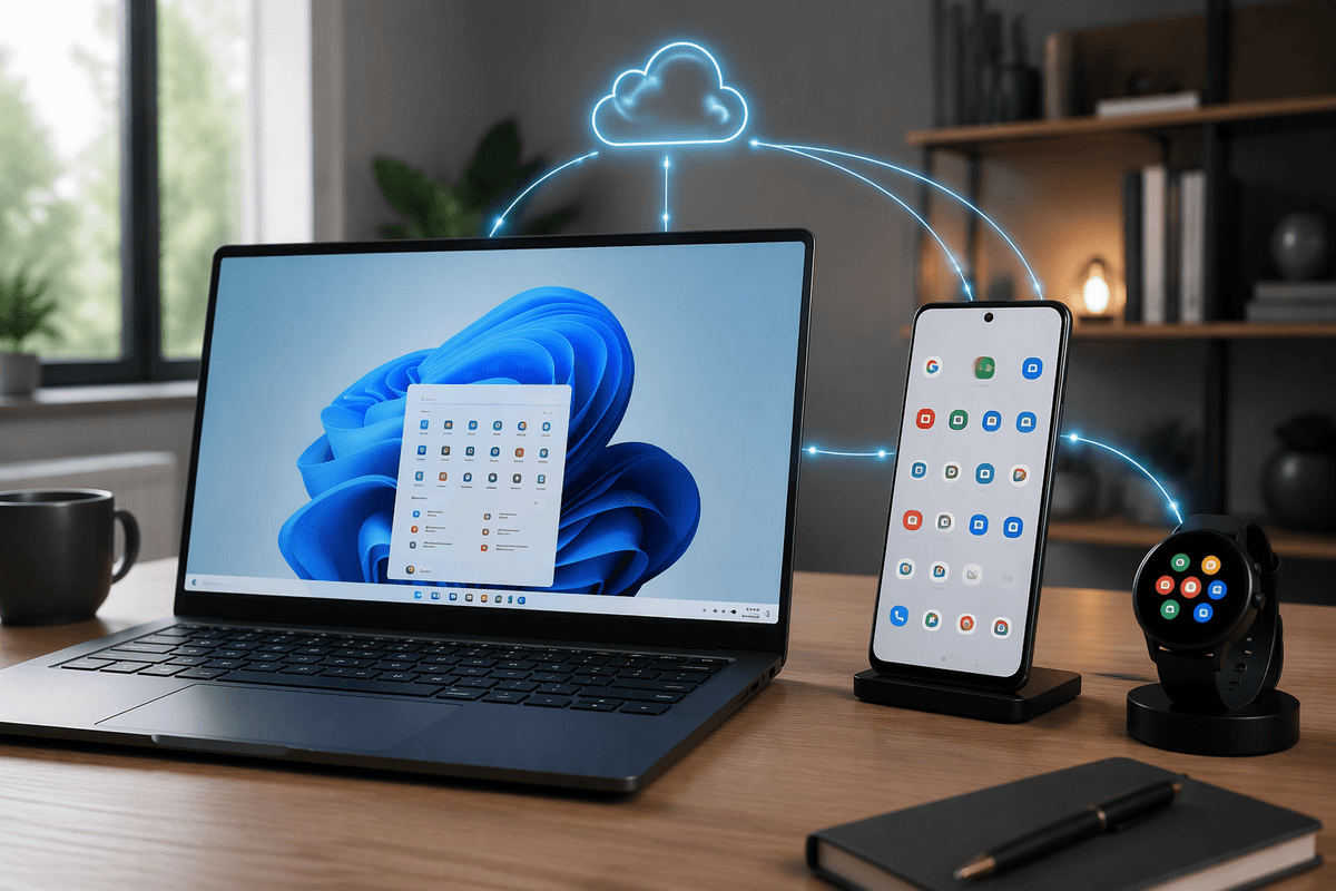 Ecosystem pull: your laptop, watch, and messaging habits